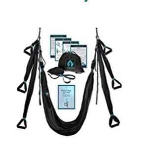 Yoga swing - trapeze - black